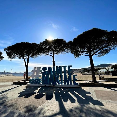 Appartement Sainte-Maxime, Plage De La Nartelle Екстер'єр фото