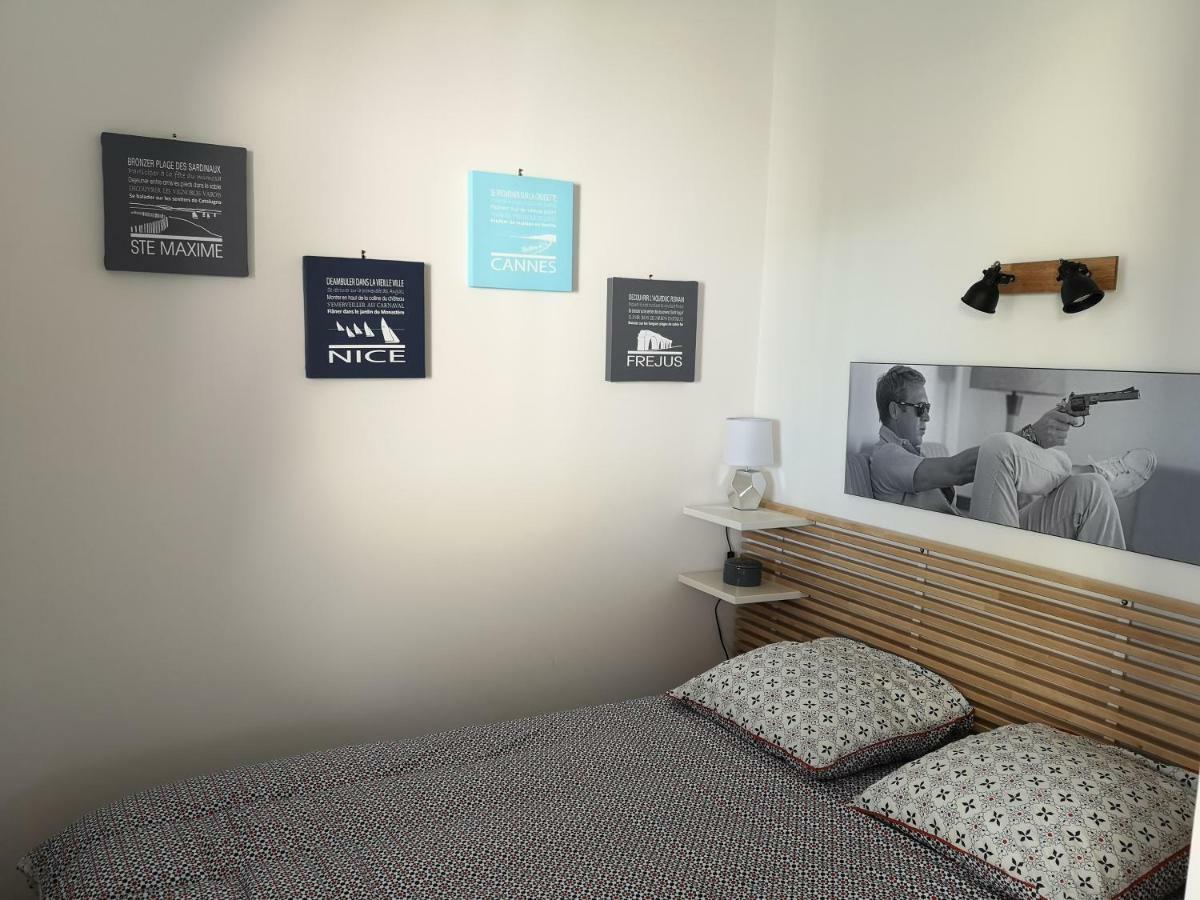 Appartement Sainte-Maxime, Plage De La Nartelle Екстер'єр фото